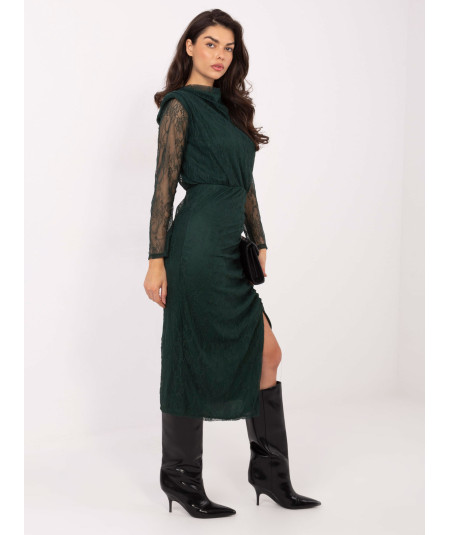 Sukienka-IT-SK-9937.16-ciemny zielony
