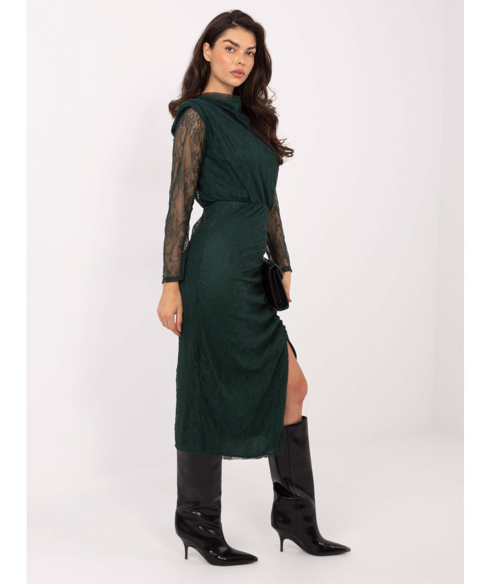 Sukienka-IT-SK-9937.16-ciemny zielony