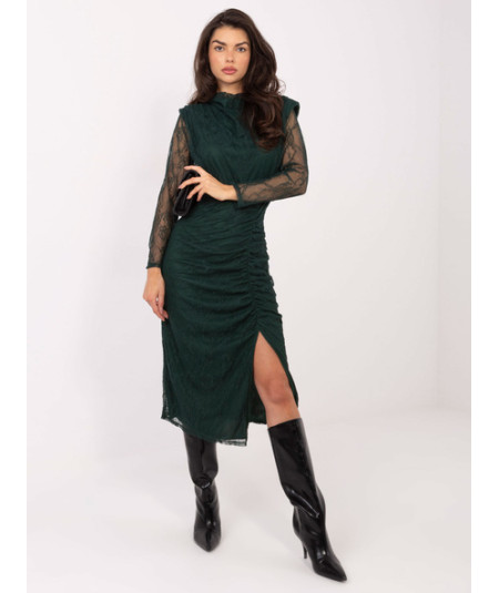 Sukienka-IT-SK-9937.16-ciemny zielony