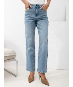 Spodnie jeans-D85096AH62682L232-jasny niebieski