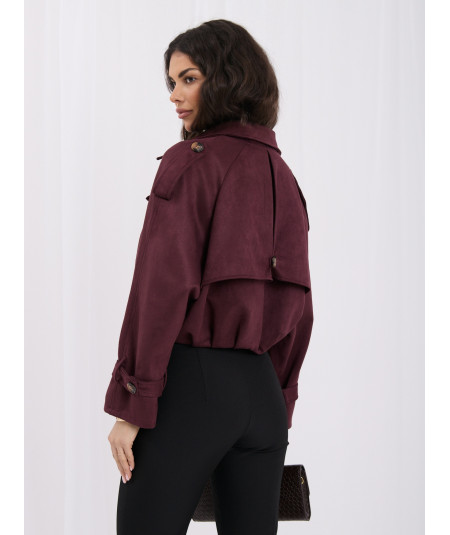 Kurtka-MI-KR-4382.94-bordowy