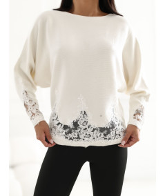Sweter-CS-SW-B0167.82-ecru