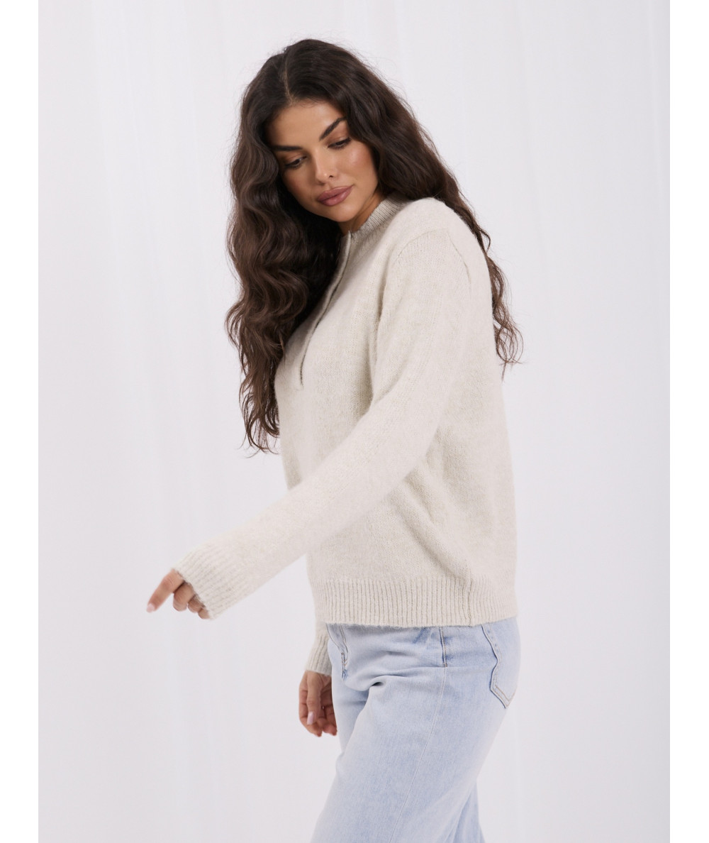 Sweter-IR-SW-K17003.99-jasny beżowy