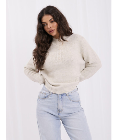 Sweter-IR-SW-K17003.99-jasny beżowy