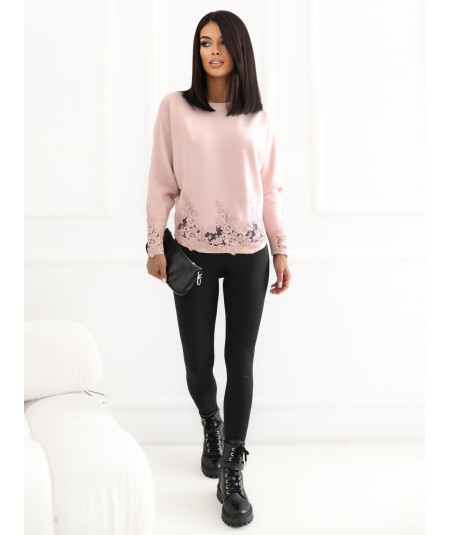 Sweter-CS-SW-B0167.82-jasny różowy