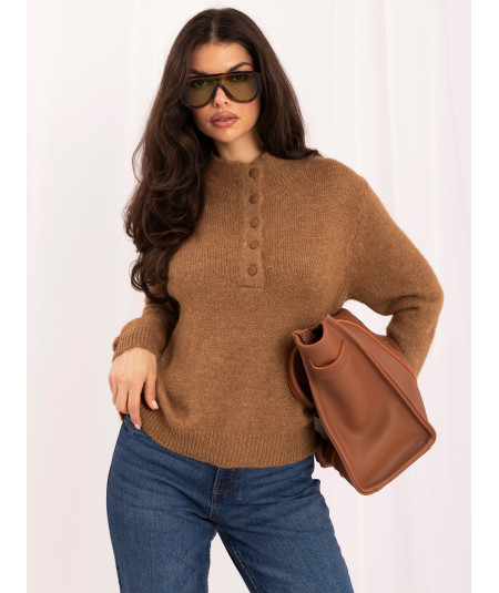Sweter-IR-SW-K17003.99-camelowy