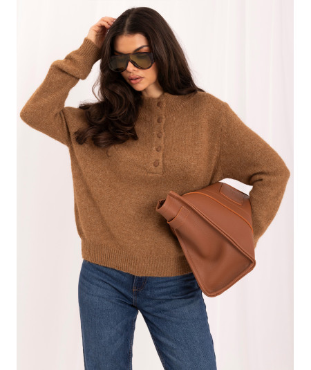 Sweter-IR-SW-K17003.99-camelowy