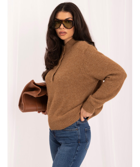 Sweter-IR-SW-K17003.99-camelowy