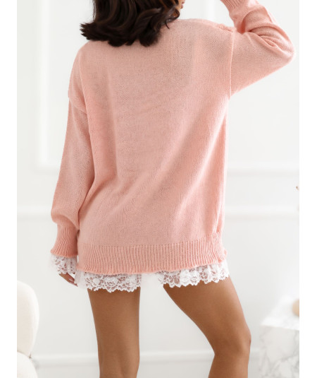Sweter-CS-SW-KK2130.10-jasny różowy