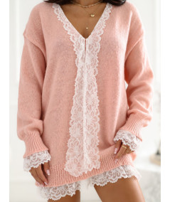Sweter-CS-SW-KK2130.10-jasny różowy