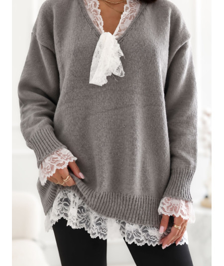 Sweter-CS-SW-KK2130.10-szary