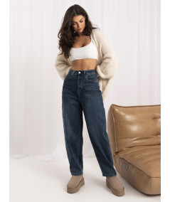 Spodnie jeans- IR-SP-SR0106-5.31-ciemny niebieski