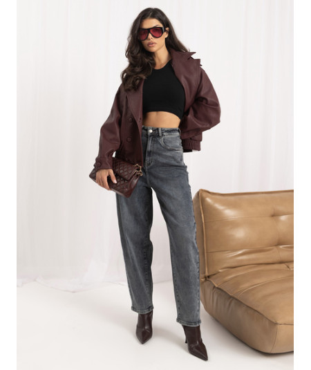 Spodnie jeans- IR-SP-SR0106-1.14P-ciemny szary