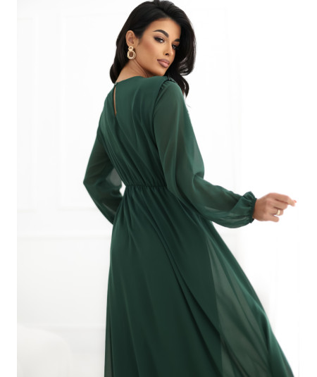 Sukienka-IT-SK-21832.99-ciemny zielony