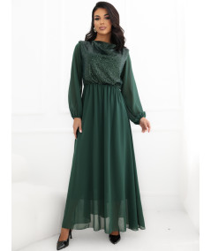 Sukienka-IT-SK-21832.99-ciemny zielony