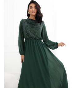 Sukienka-IT-SK-21832.99-ciemny zielony