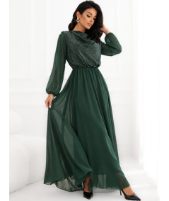 Sukienka-IT-SK-21832.99-ciemny zielony